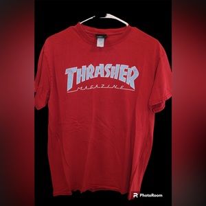Distressed thrasher shirt